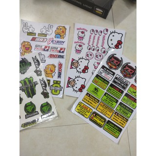Tem Sticker đề can Uma Racing