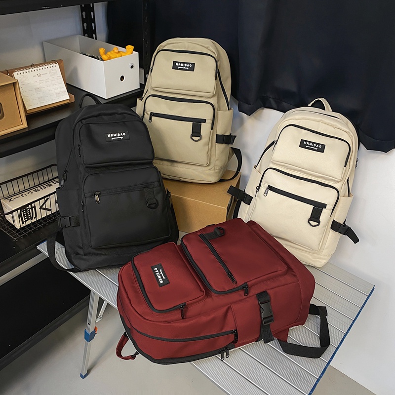 Balo Prettyzys sức chứa lớn 15.6 inch thời trang Hàn Quốc 2022 cho nam và nữ