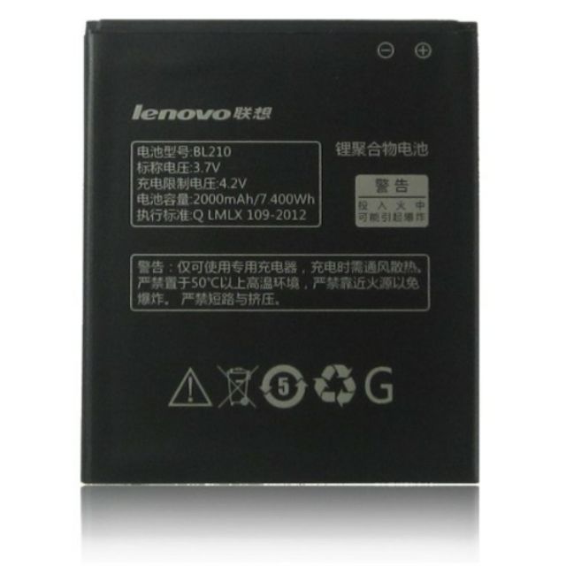 Pin thay thế cho điện thoại Lenovo A536, A656, A658T, A750E, A766, A770E, A828T, S650, S820, S820E BL-210 2000mAh