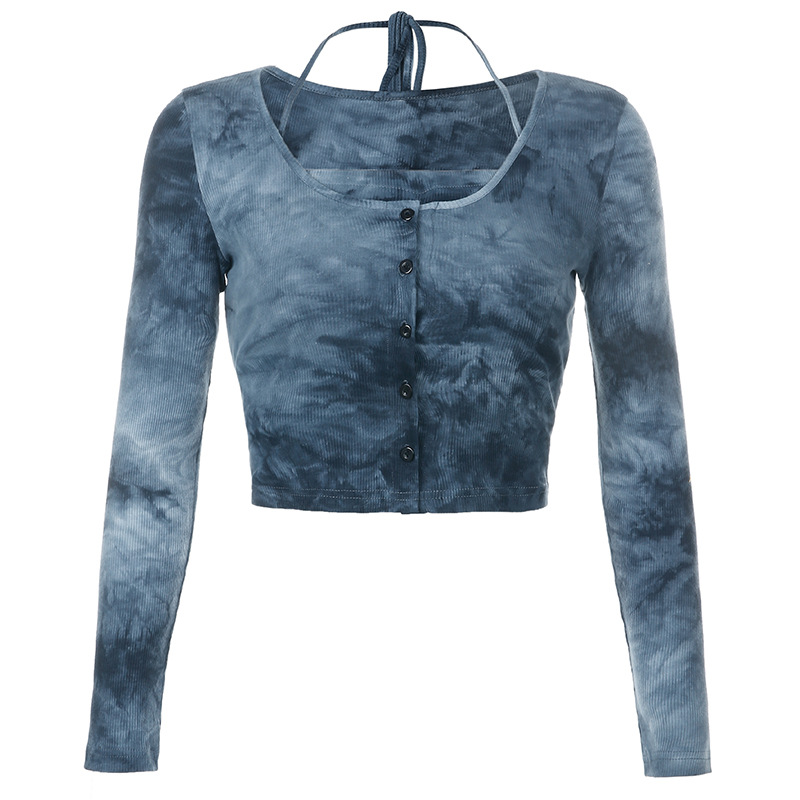 Set áo 2 dây croptop kèm áo Cardigan tay dài thời trang nữ quyến rũ | BigBuy360 - bigbuy360.vn