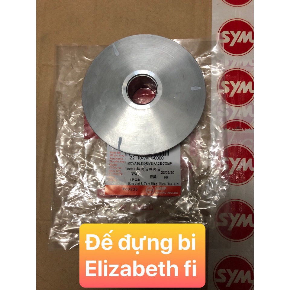 Đế đựng bi/ Mâm dẫn động di động xe Elizabeth FI