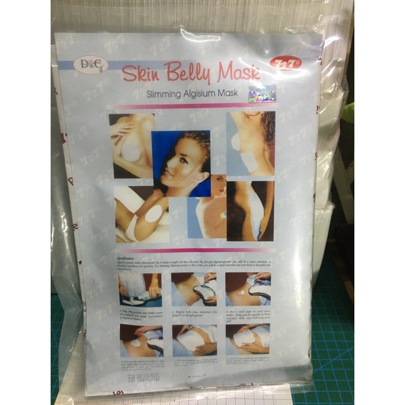 Bột  Đắp Tảo Giảm Béo Giảm Cân Skin Belly Mask Giúp Săn Chắc Giảm Mở Bụng 450g