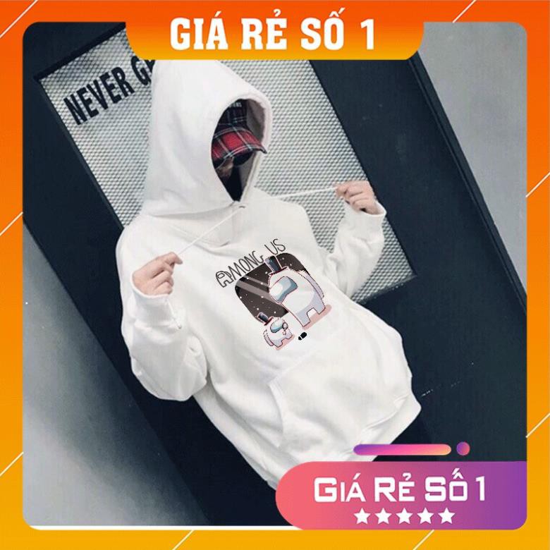 SALE- [Siêu Sale-Giá Rẻ Số 1] Áo Khoác Hoodie Among US MS09 Kiểu Dáng Unisex - Green Tee | BigBuy360 - bigbuy360.vn