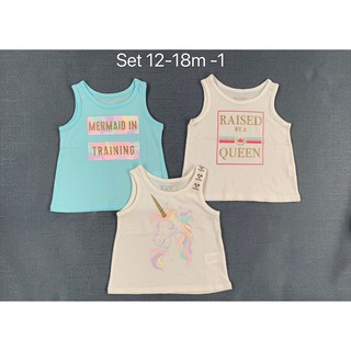 [ÁO BA LỖ BÉ GÁI] 100% cotton hãng Place
