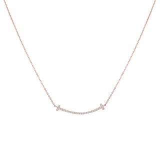 Smile smile face Necklace net red temperament clavicle chain Korean sweet girl simple neck chain personality student gift tide