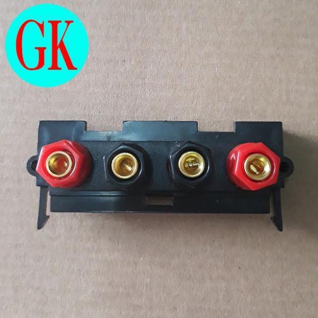 Trạm loa 4 cổng cực đồng loại tốt [K-12-08]