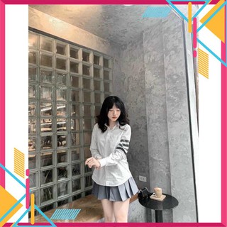 ÁO SƠ MI THOM MÀU TRẮNG CHO NỮ