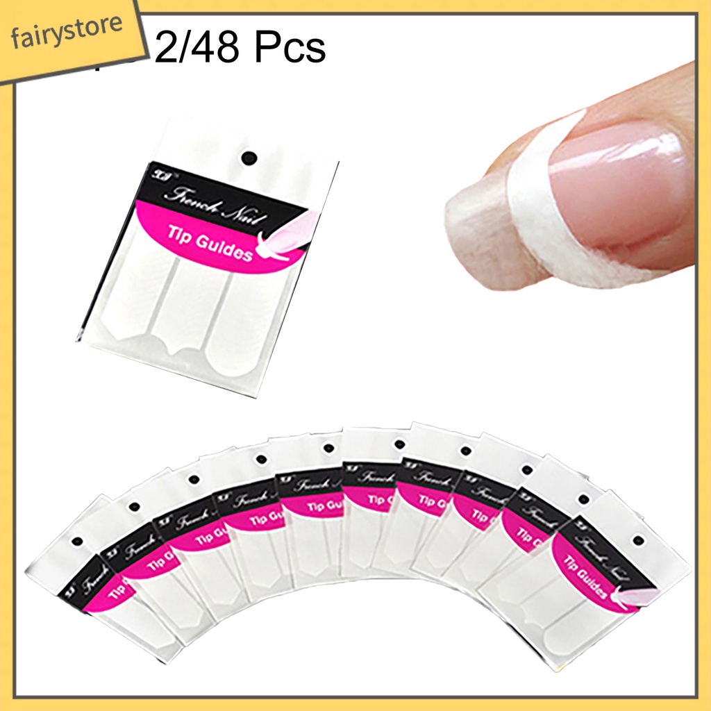 Set 48 miếng dán DIY tạo kiểu trang trí móng tay nghệ thuật đẹp mắt