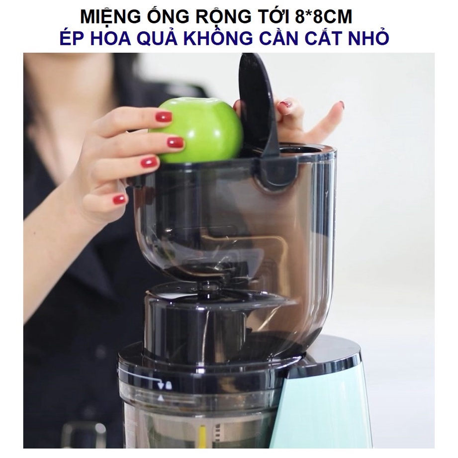 [Mã ELHA10 giảm 6% đơn 5TR] Máy ép chậm Kalite KL 598 dung tích 400ml ép hoa quả máy làm kem cực ngon