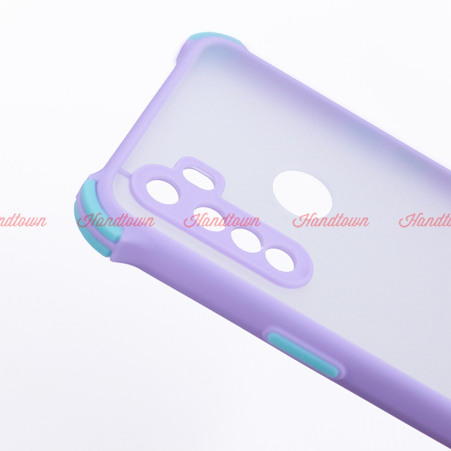 Ốp Lưng Chống Sốc Nhám Realme C3i Realme C3 i C 3i Realme 5 Realme5 Viền Màu Thời Trang TPU Viền Dẻo Lưng Cứng