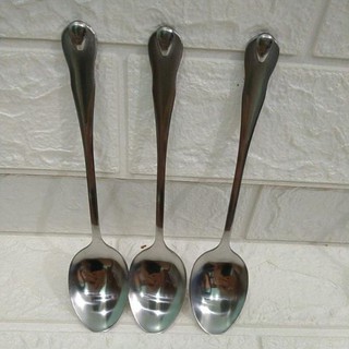 Sét 5 chiếc Thìa và rĩa giọt nước Inox hàng đẹp dày dặn, các cỡ