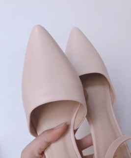 Giày cao gót ĐẾ NHỌN 7CM (Có ảnh thật)
