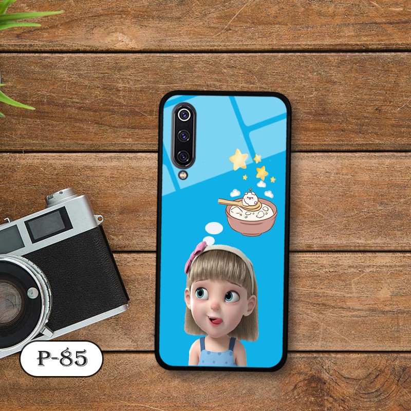 Ốp lưng kính 3D Xiaomi Mi 9 SE-hình cute