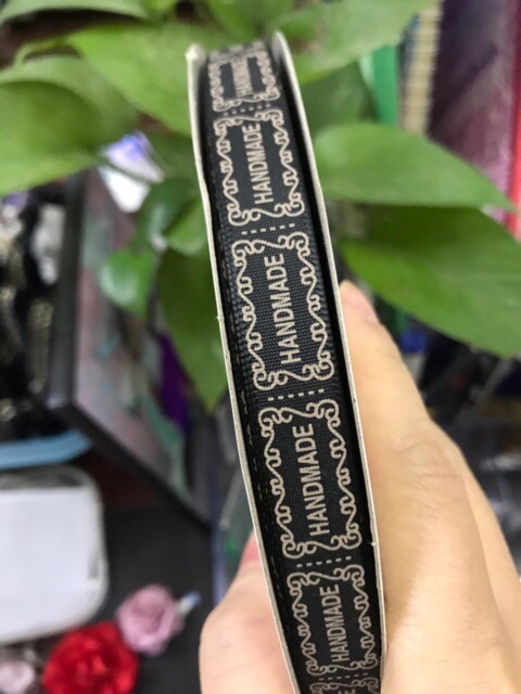 DIY - Ruy băng chữ handmade