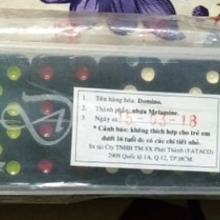 Bộ cờ Domino Fataco