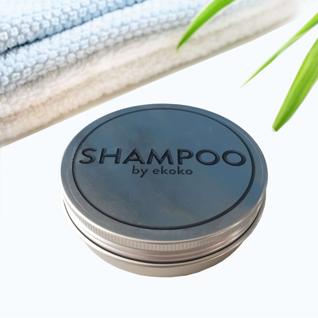 Hộp nhôm tròn đựng Dầu gội bánh - Round Aluminum shampoo bar box