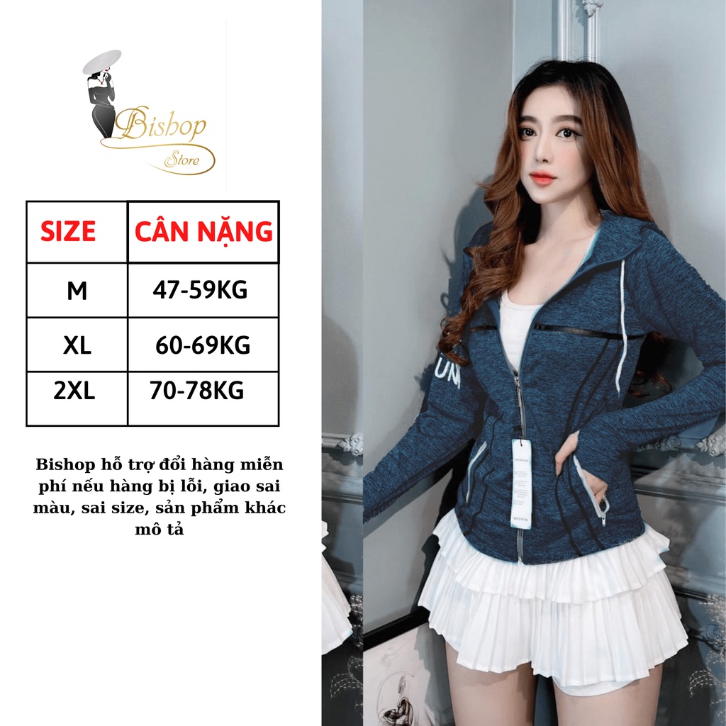 Áo khoác nữ áo chống nắng nữ chất thun lạnh mát form rộng có nón to rộng bigsize 80kg