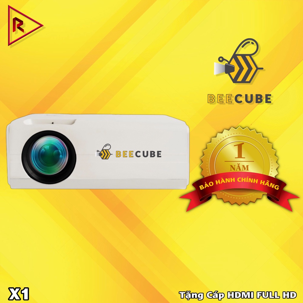 [Mã 154ELSALE2 giảm 7% đơn 300K] Máy Chiếu BeeCube X1 - HD 720P - Bảo Hành 12 Tháng Chính Hãng