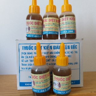 5 lọ Thuốc diệt kiến gián