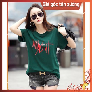 Áo Phông Nữ 🔔FREESHIP🔔 Áo thun nữ tay ngắn chất vải đẹp, thun cotton, mịn, mát, không bị xù dễ thương, sành điệu M34