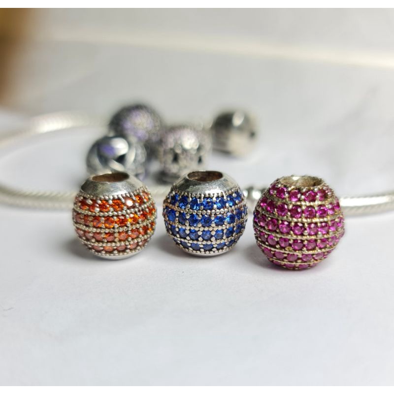 Charm bạc 925 xỏ vòng Pan