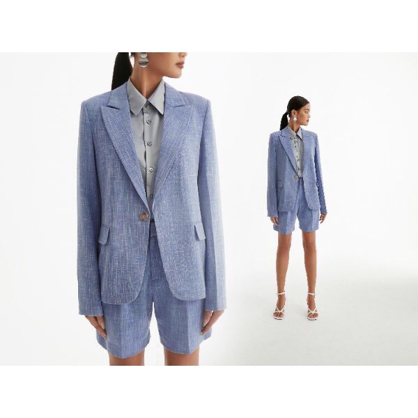 Set Áo Vest Và Quần Short Xanh SUNNY0205