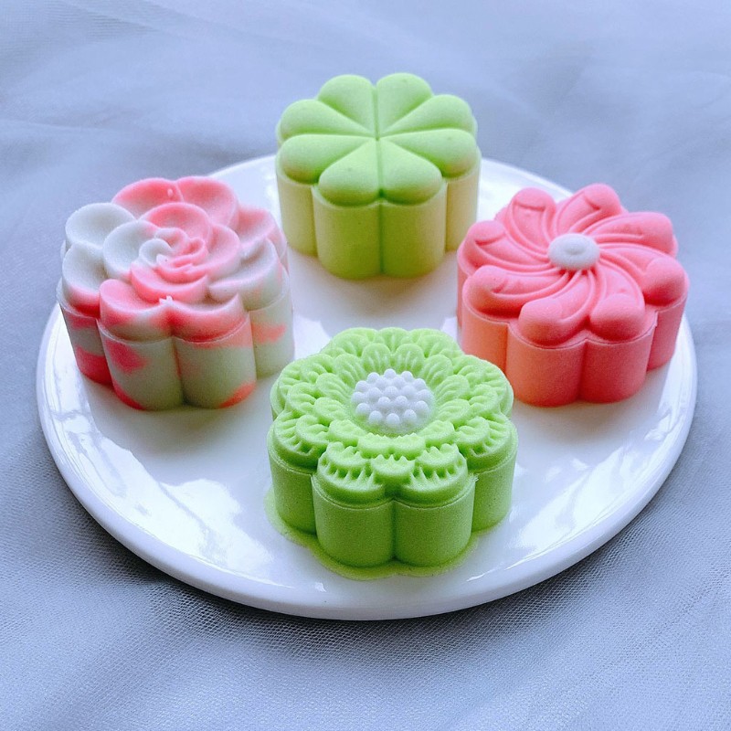 Khuôn Tạo Hình Bánh Trung Thu 65g