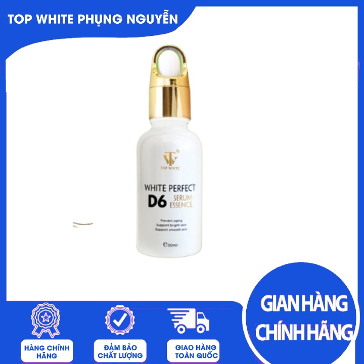 Serum Essence Tinh Chất Tạo Sự Căng Bóng, Trẻ Hóa Làn Da White Perfect D6