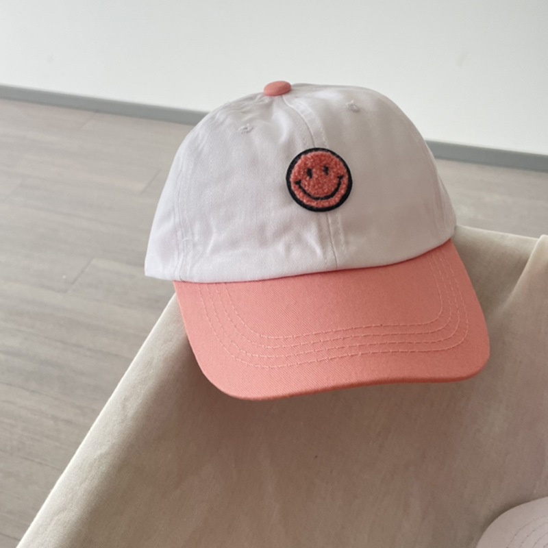 Mũ lưỡi trai cotton in hình đáng yêu thời trang Hàn Quốc