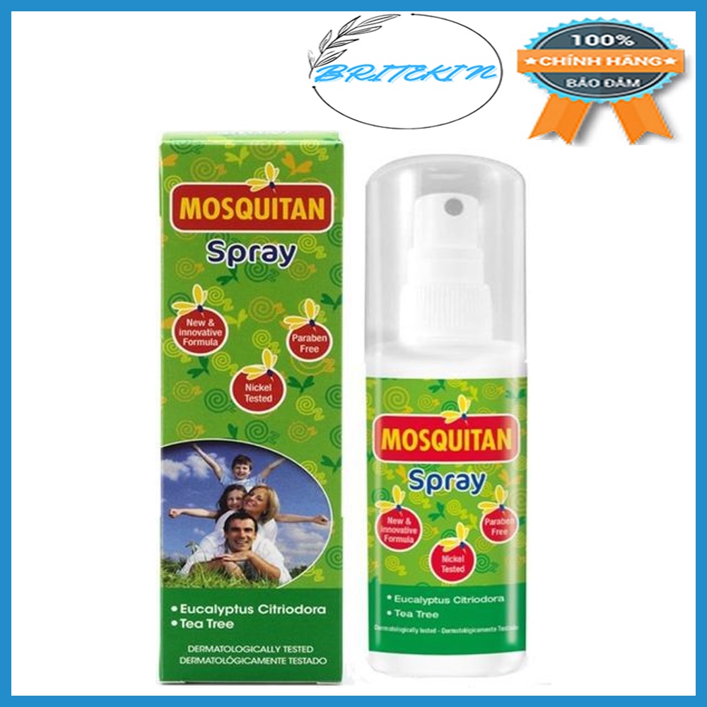 Tinh Dầu Xịt Chống Muỗi Mosquitan 100ml