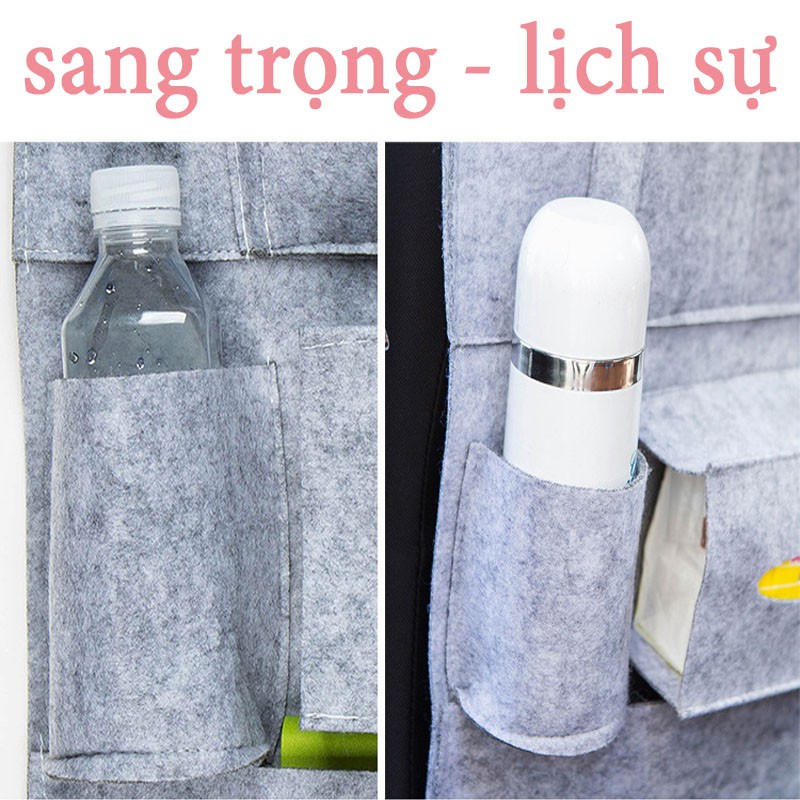 Túi Treo Sau Ghế Ô Tô, Túi Đựng Đồ Sau Ghế Ô Tô Đa Năng - Chất Liệu Da PU Cao Cấp