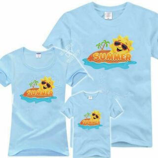 Set 3 áo gia đình cho mùa hè
