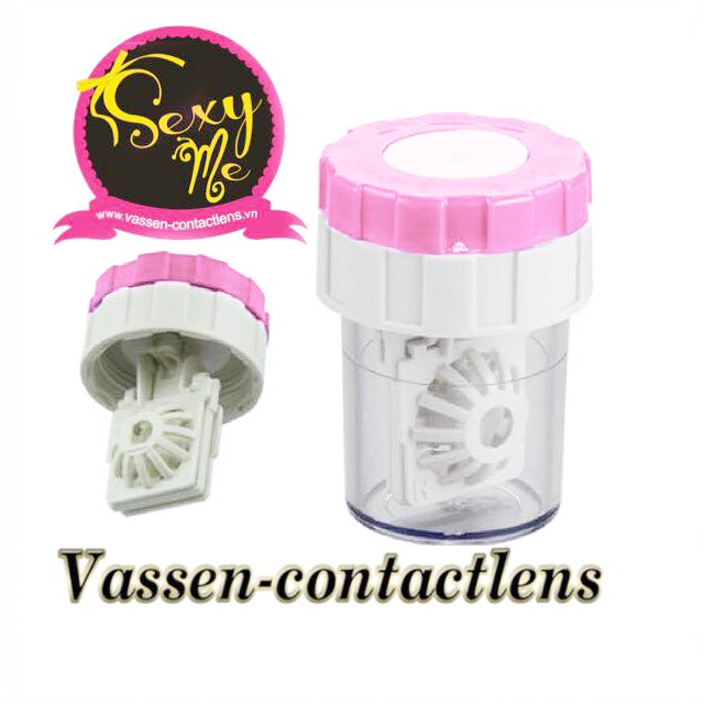 Cốc rửa lens hồng Vassen Hàn Quốc