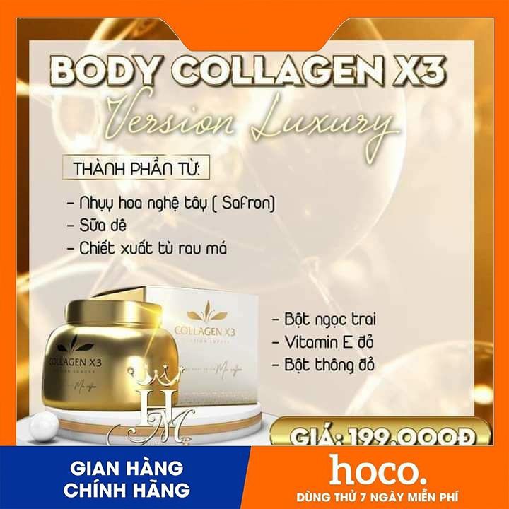 KEM B.O.D.Y COLAGEL.X3  L.U.X.U.R.Y tặng kích trắng(100% chính hãng) | BigBuy360 - bigbuy360.vn