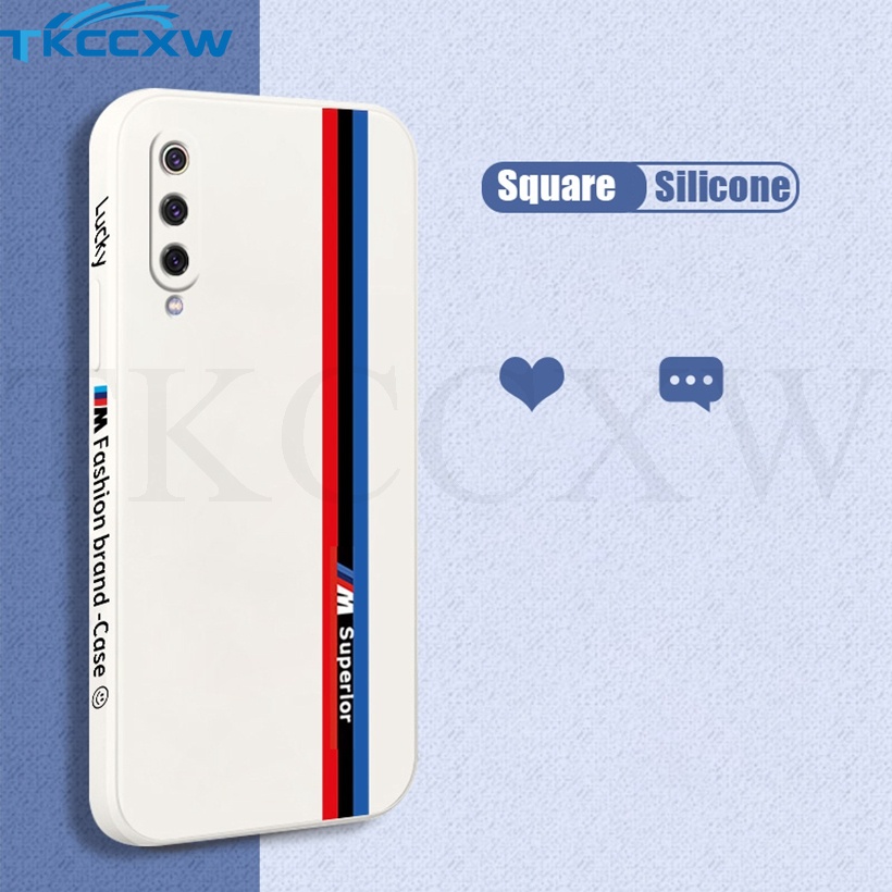 Ốp Điện Thoại Silicon Mềm Hình Vuông Bảo Vệ Camera Cho Xiaomi Mi CC9 Pro CC9mt CC9e Mi 9 Pro Mi 9 A3 Lite Mi 9 SE
