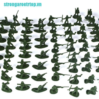 Set 100 Mô Hình Lính Đồ Chơi Mini Cho Bé