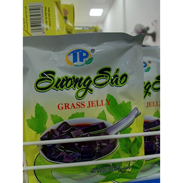 Bột Sương Sáo Đen Grass Jelly Thuận Phát Gói 50gr