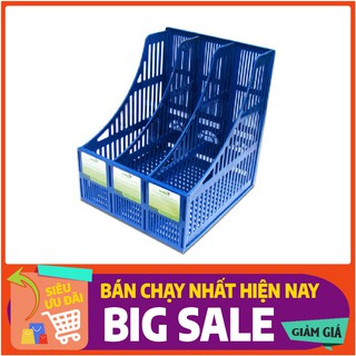 FREESHIP 50K_Kệ rổ 3 ngăn đứng liên hoàn loại nhựa cứng cao cấp bền đẹp dùng trong trường học, văn phòng, công ty