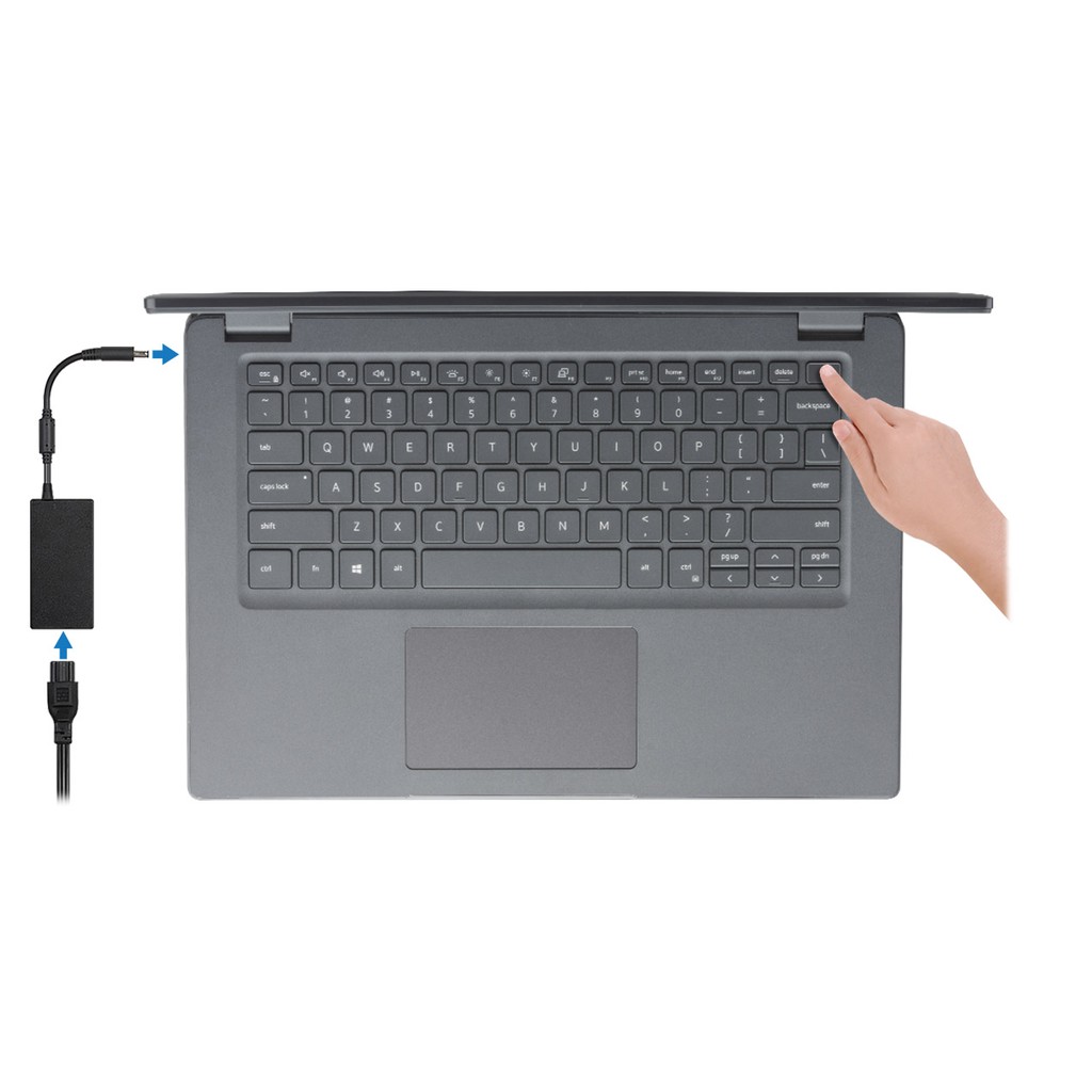 Máy tính xách tay  Dell Inspiron N3593C i3 1005G1/4GB/256GB/15.6"FHD/Win10 | BigBuy360 - bigbuy360.vn