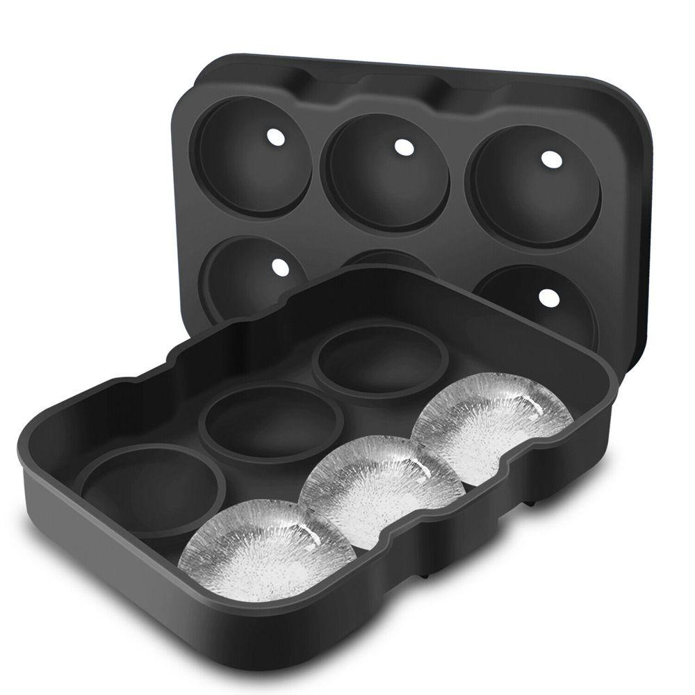 Khuôn Silicone Làm Đá Viên 4 / 6 Ngăn Tiện Dụng