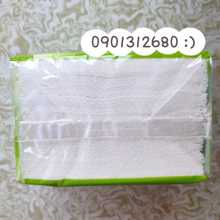 Khăn giấy rút đa năng Let-green 2 lớp 130 Tờ 10x21cm khổ vuông
