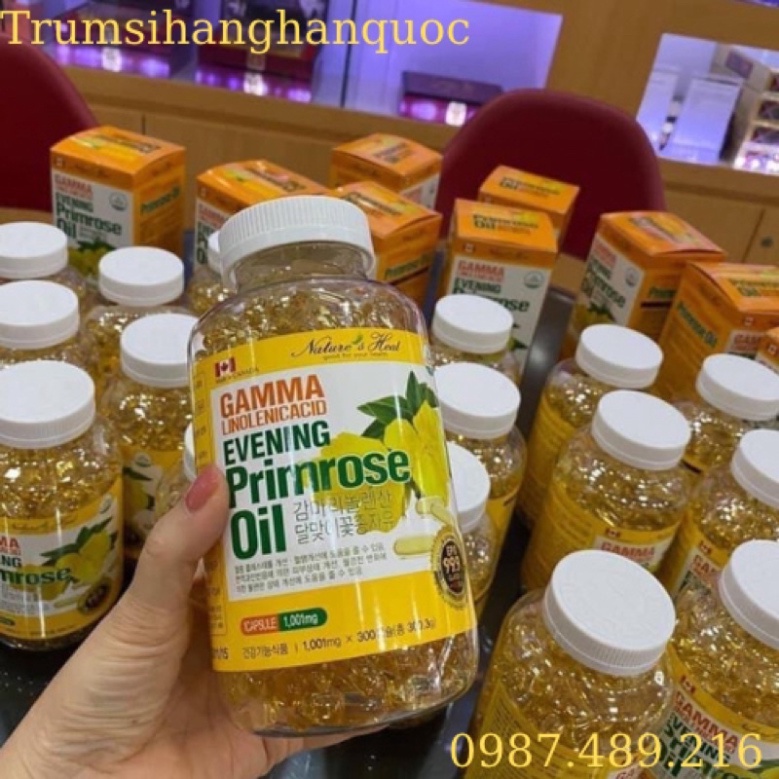 [ TINH DẦU HOA ANH THẢO] Tinh Dầu Hoa Anh Thảo Hàn Quốc 365 Viên [ Mẫu Mới ] [ Hàng Mới Về ]