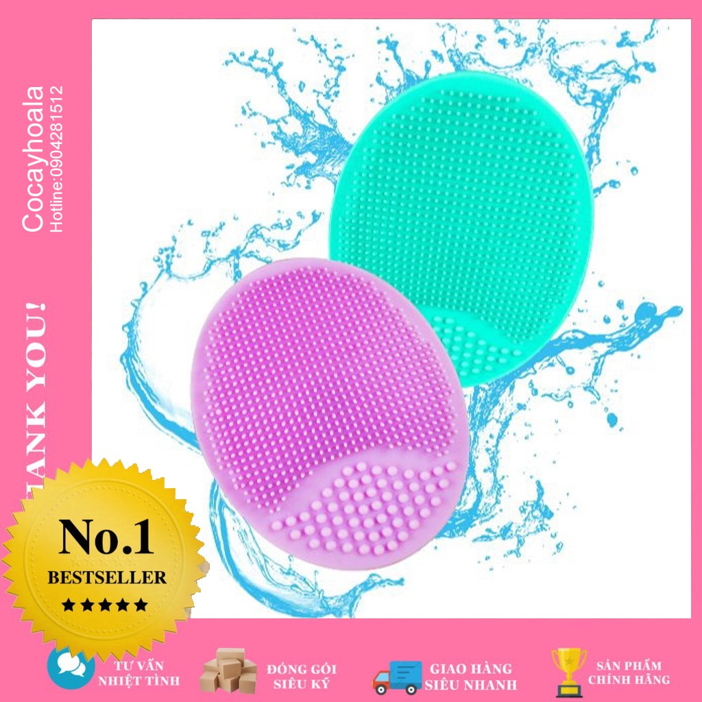 Miếng Rửa Mặt - Pad Rửa MặtSilicone Làm Sạch Sâu Cocayhoala | BigBuy360 - bigbuy360.vn