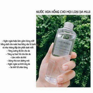Nước Hoa Hồng MUJI Bán Chạy Số 1 Nhật Bản