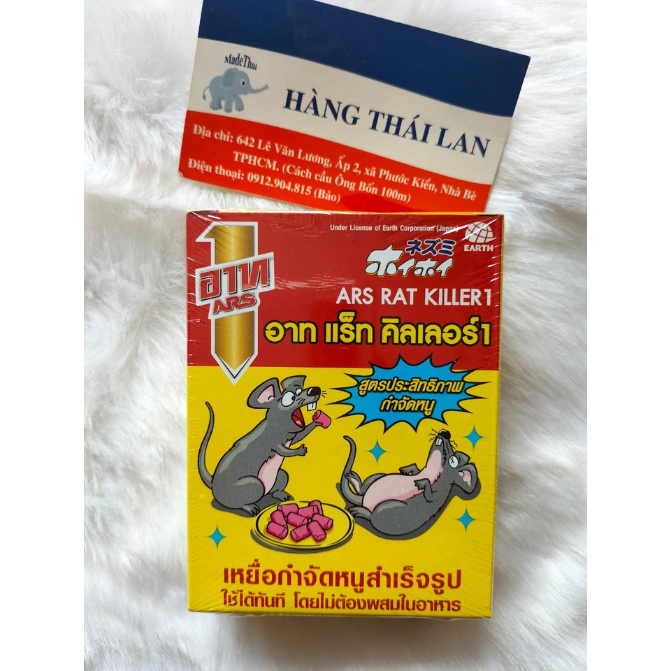 Kẹo diệt chuột ARS Rat Killer Thái Lan 80GR