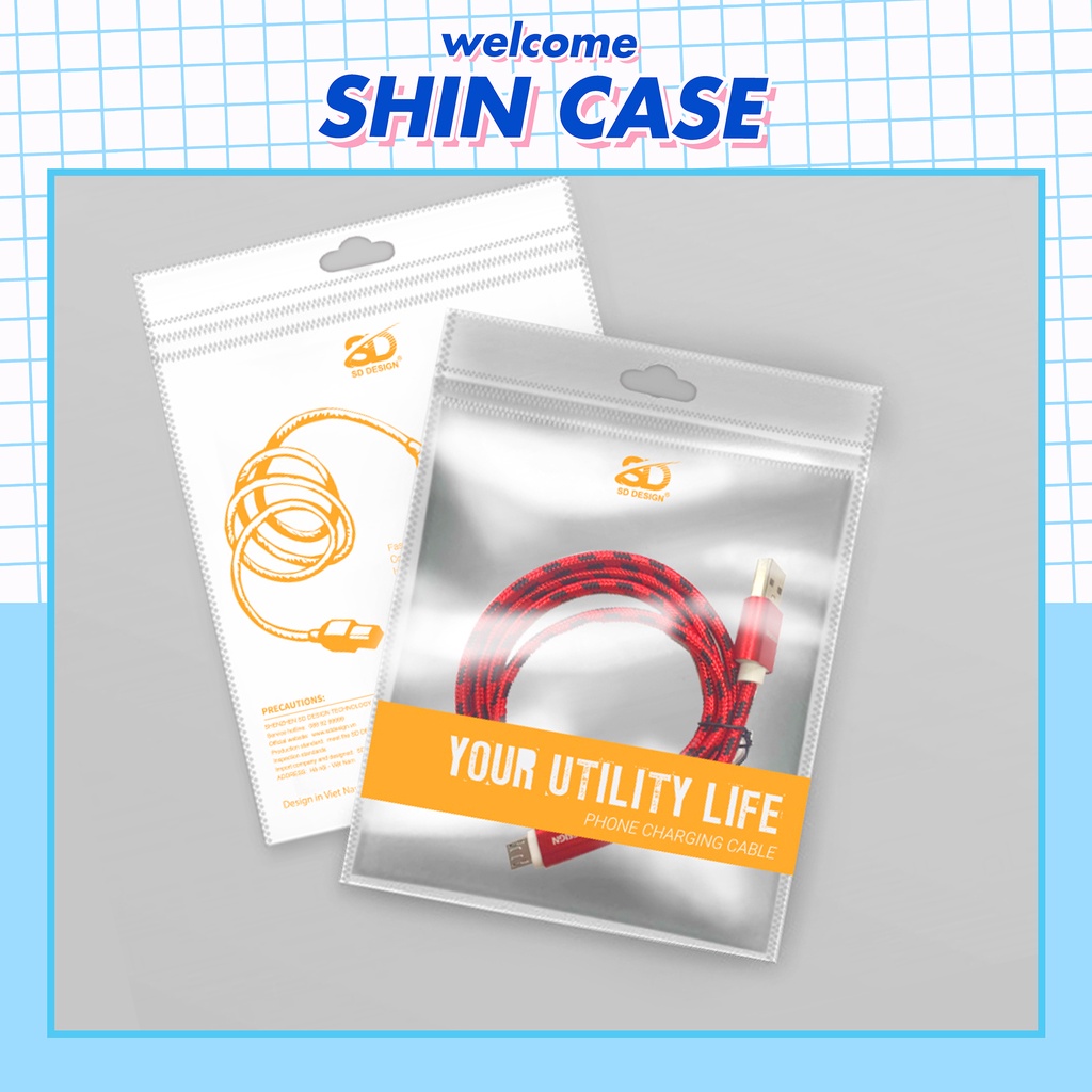 Dây Cáp Sạc SD-L1 Cho ĐT Pin Dự Phòng Tai nghe Bluetooth Case pro Vỏ Ốp lưng
