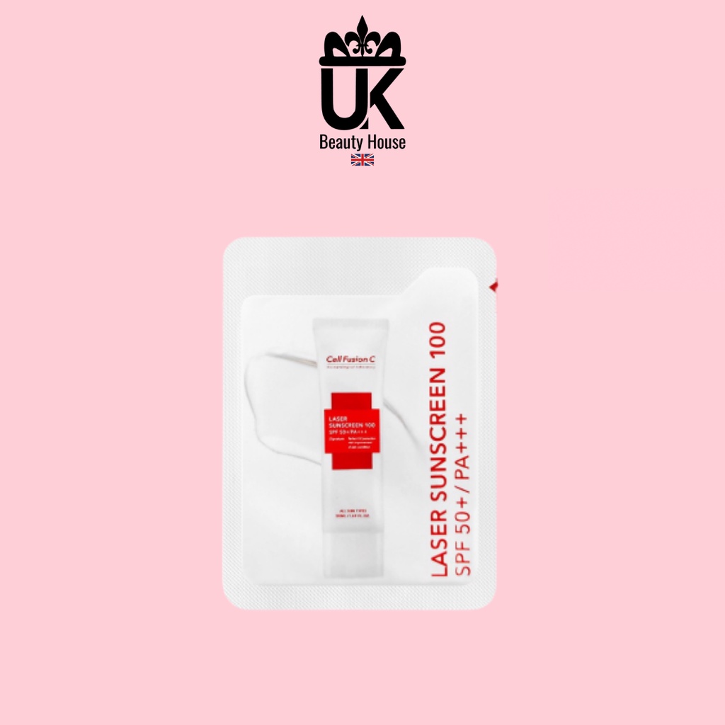 (Sample 1.2g - ngẫu nhiên) Kem chống nắng Cell Fusion C Sunscreen 100 SPF50+/PA+++