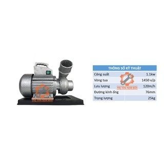 Máy bơm nước Thiên Long KPT 1.1KW ống 76mm