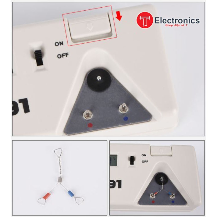 Máy đo nhiệt độ mũi hàn-Nhiệt kế Hakko 191