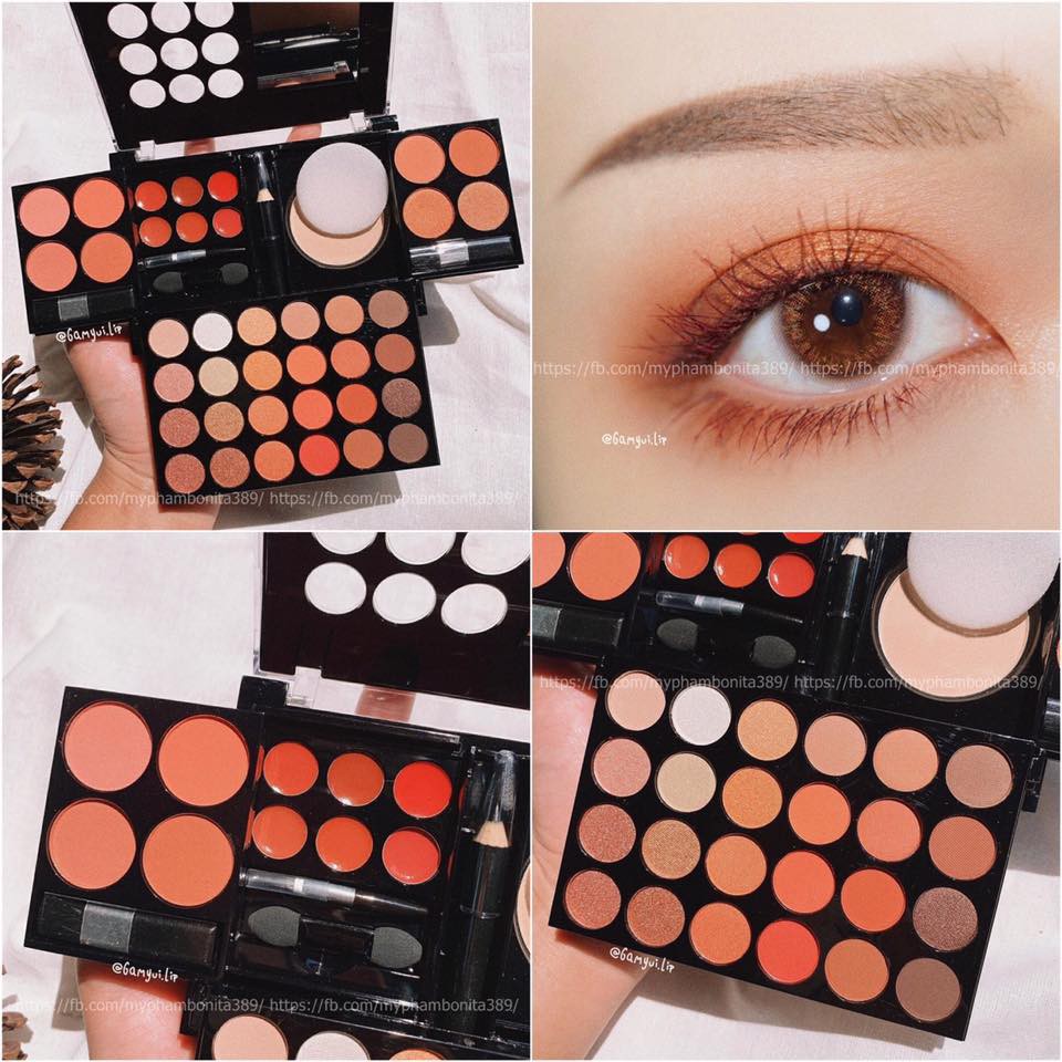 Bộ Kit Trang Điểm Sivanna Colors Makeup Palette